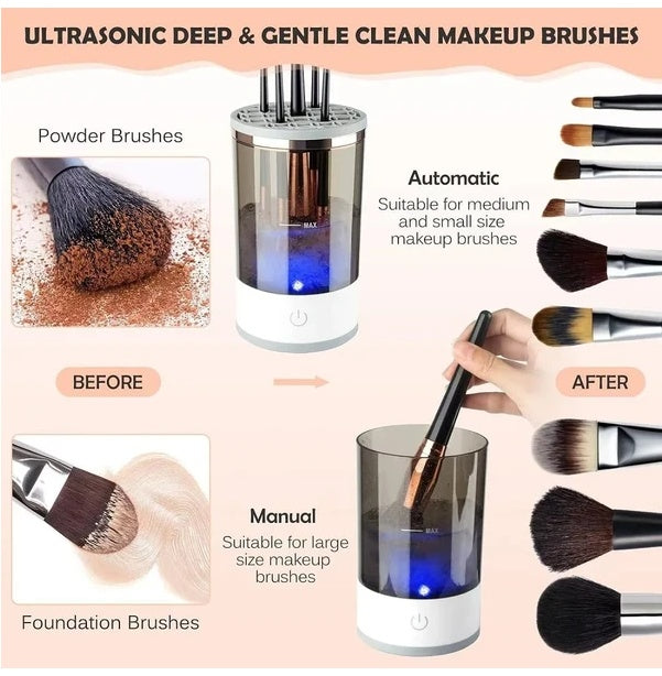 Automatic Brush Cleaner Electric Makeup Brush Cleaning