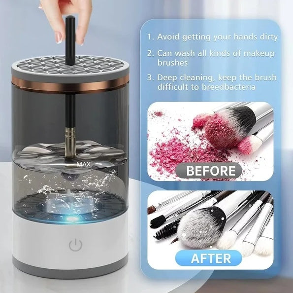 Automatic Brush Cleaner Electric Makeup Brush Cleaning