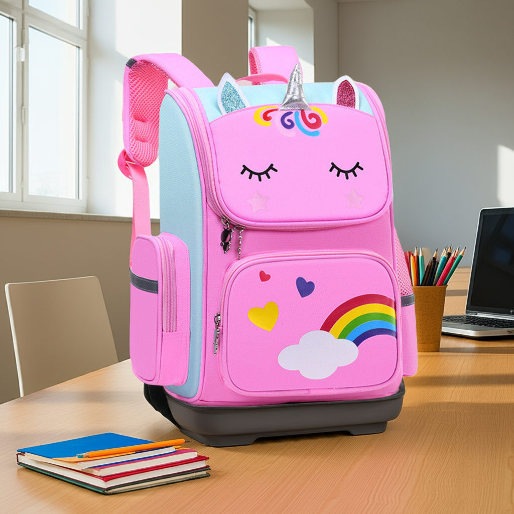 Childrens School Bags Primary School Students Grades 1 to 6 Printing