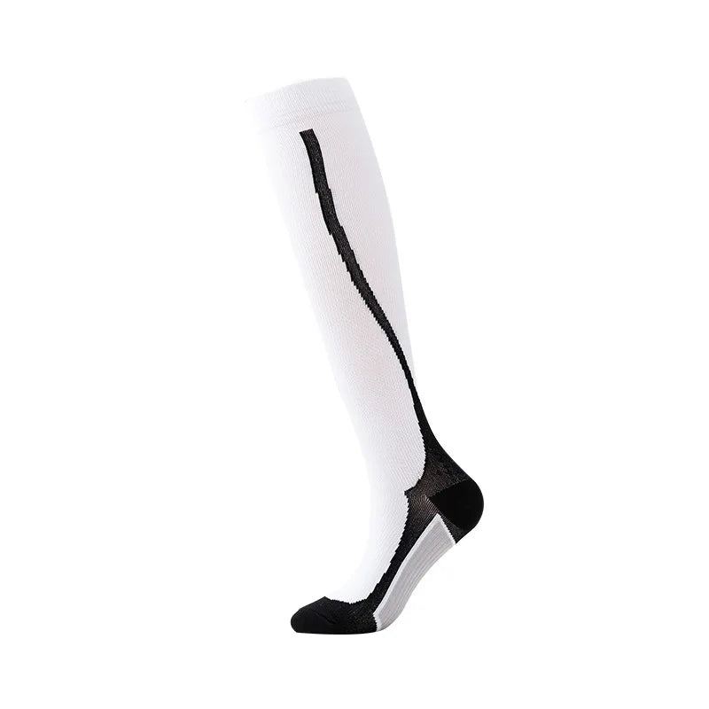 Compression Socks Woman Men Basketball Hockey Yoga Non Slip Over The Knee Sport Football Cycling Knee High
