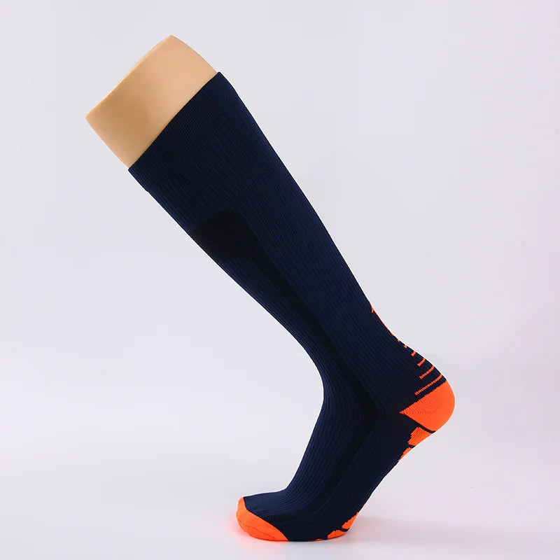 Compression Socks Woman Men Basketball Hockey Yoga Non Slip Over The Knee Sport Football Cycling Knee High