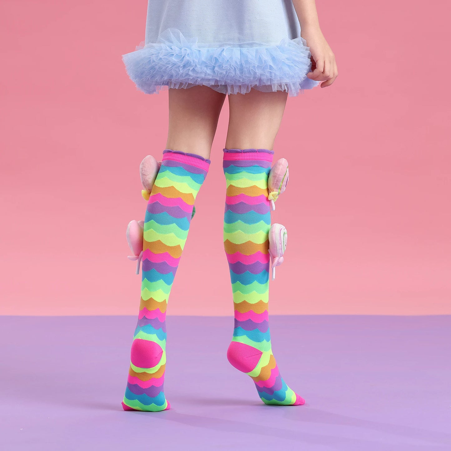Crazy socks Cute girl socks girls wacky Funky Stretch Mid