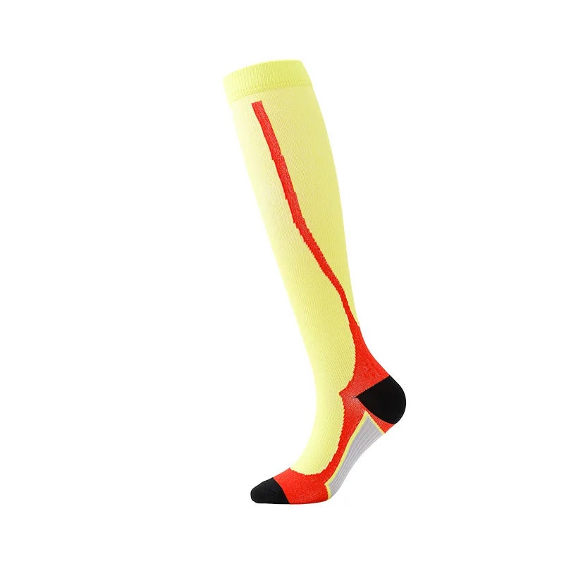 Compression Socks Woman Men Basketball Hockey Yoga Non Slip Over The Knee Sport Football Cycling Knee High