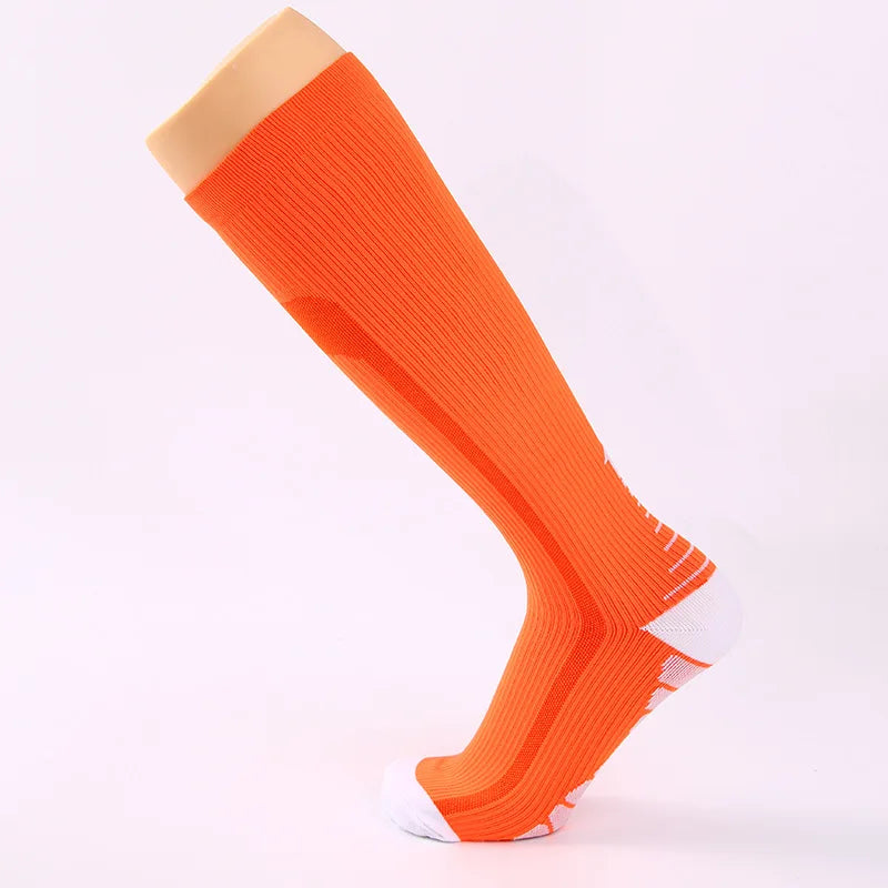 Compression Socks Woman Men Basketball Hockey Yoga Non Slip Over The Knee Sport Football Cycling Knee High