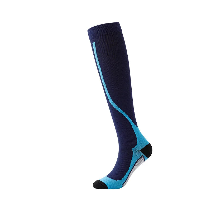 Compression Socks Woman Men Basketball Hockey Yoga Non Slip Over The Knee Sport Football Cycling Knee High