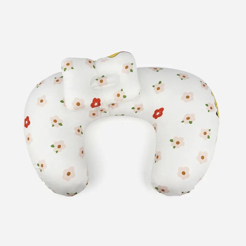 Nursing Pillow U Shaped Multifunctional with Removable, Machine Washable Cover - Waist & Neck Support for Breastfeeding