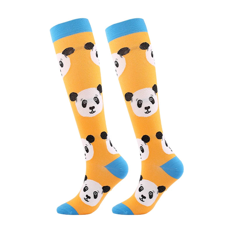 Compression Socks Medical Blood Circulation Swelling Men Women Elastic Socks Outdoor Marathon Fitness Travel Flying Sports Socks
