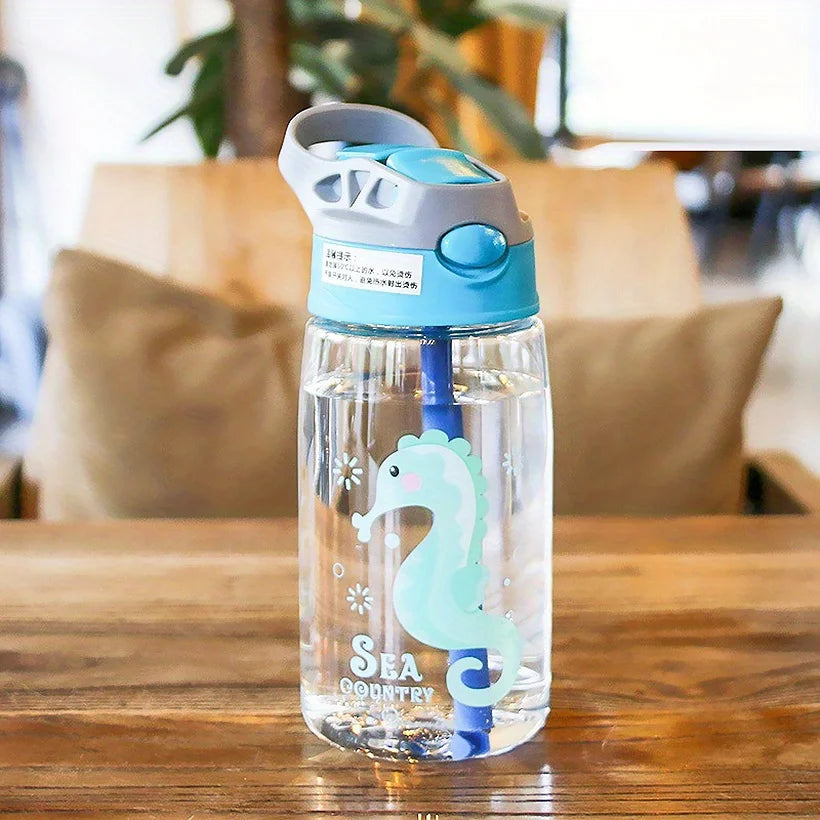 480ML Kids Water Sippy Cup