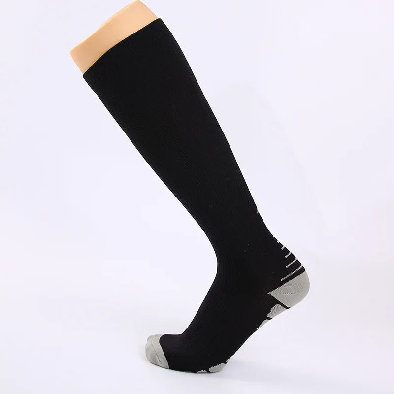 Compression Socks Woman Men Basketball Hockey Yoga Non Slip Over The Knee Sport Football Cycling Knee High