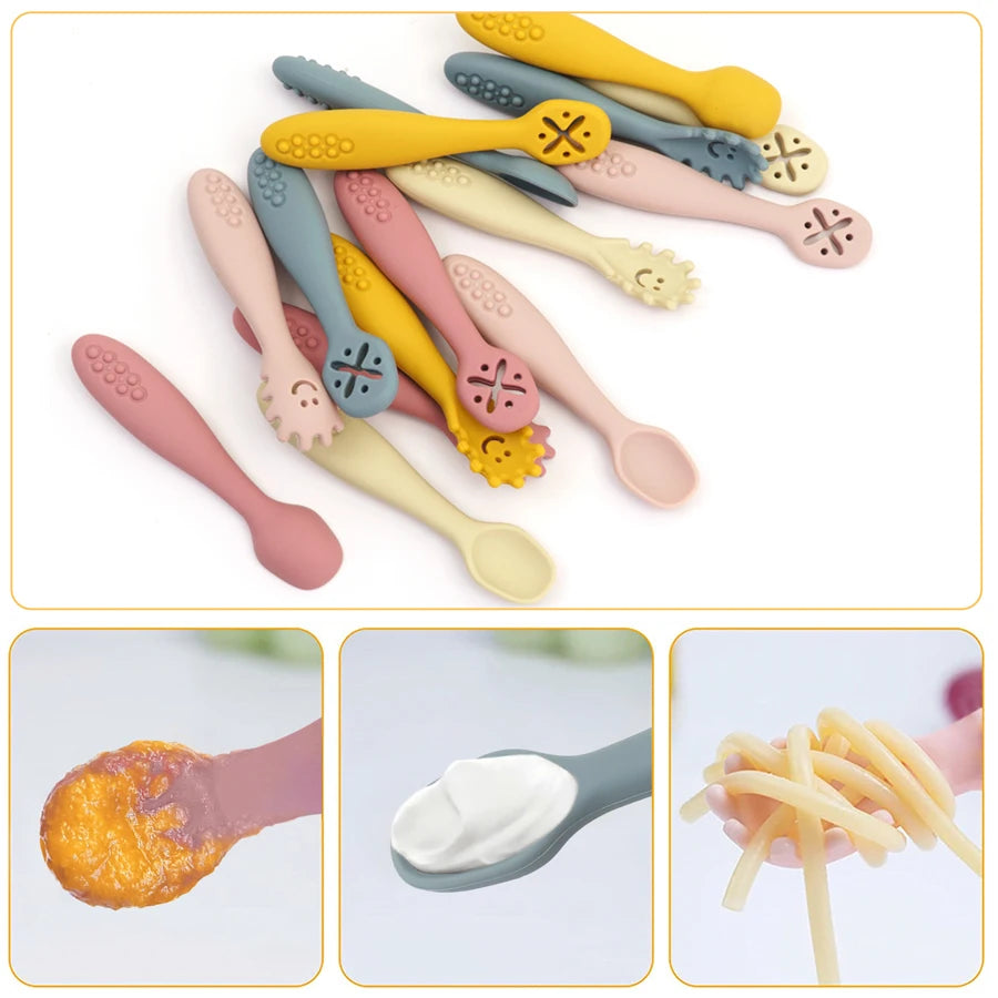 Baby weaning spoon