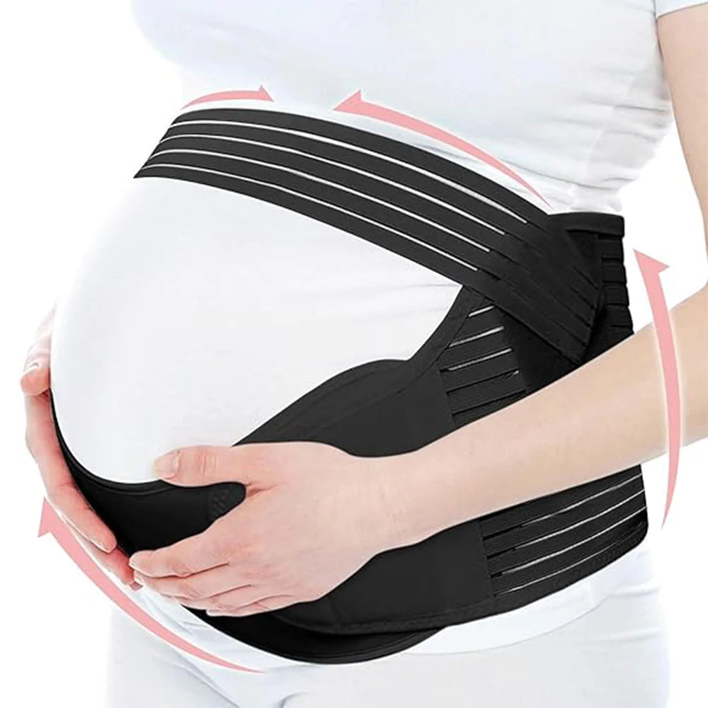 Pregnant Women Support Belly Band Back Clothes Belt Adjustable
