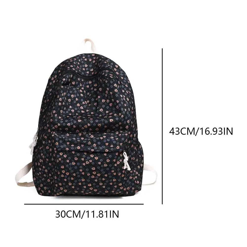 Japanese Flora Pattern Backpack