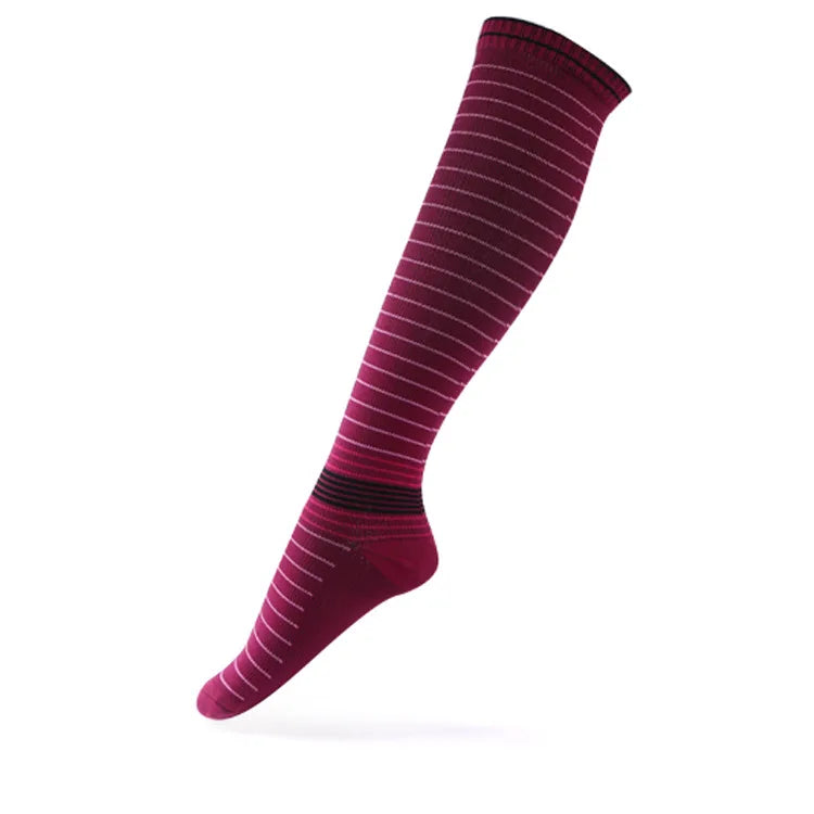 Compression Socks Woman Men Basketball Hockey Yoga Non Slip Over The Knee Sport Football Cycling Knee High