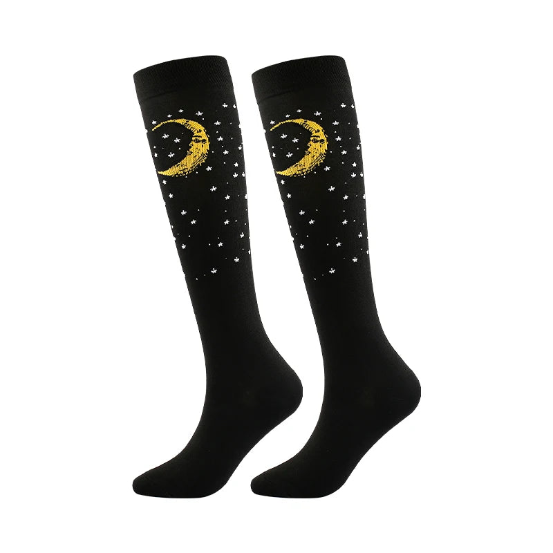 Compression Socks Medical Blood Circulation Swelling Men Women Elastic Socks Outdoor Marathon Fitness Travel Flying Sports Socks