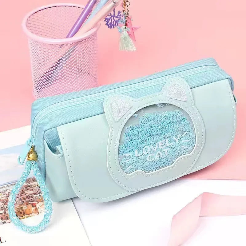 Three Layer Pencil case For school kids