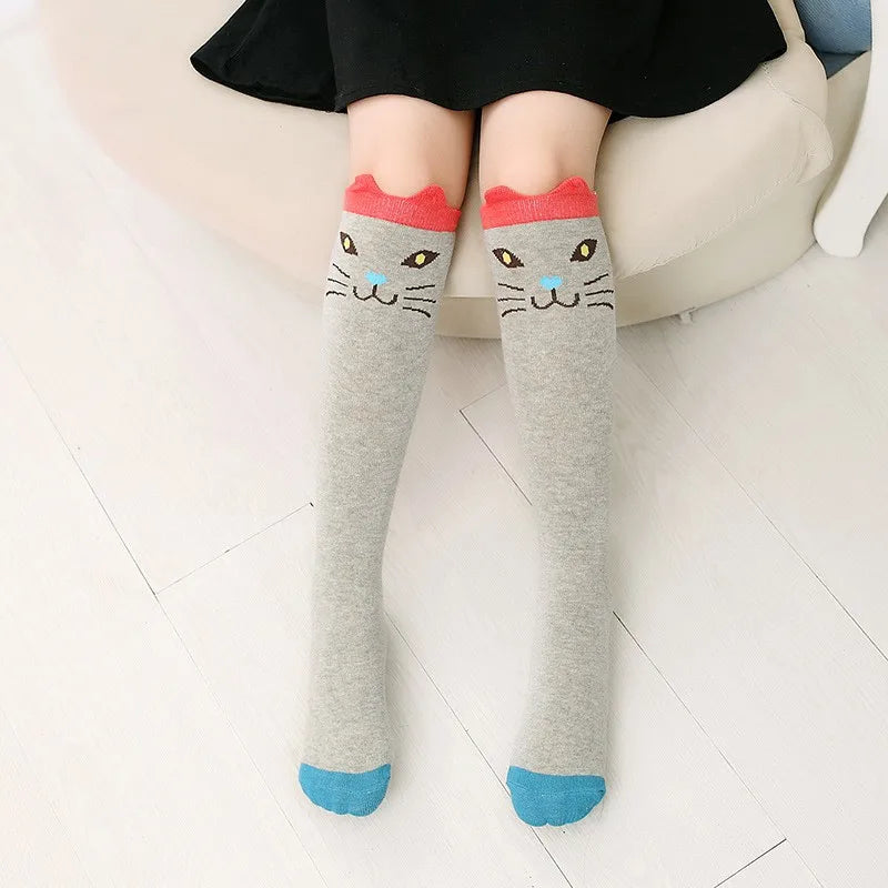 High Knee Sock for 3-12yr Old
