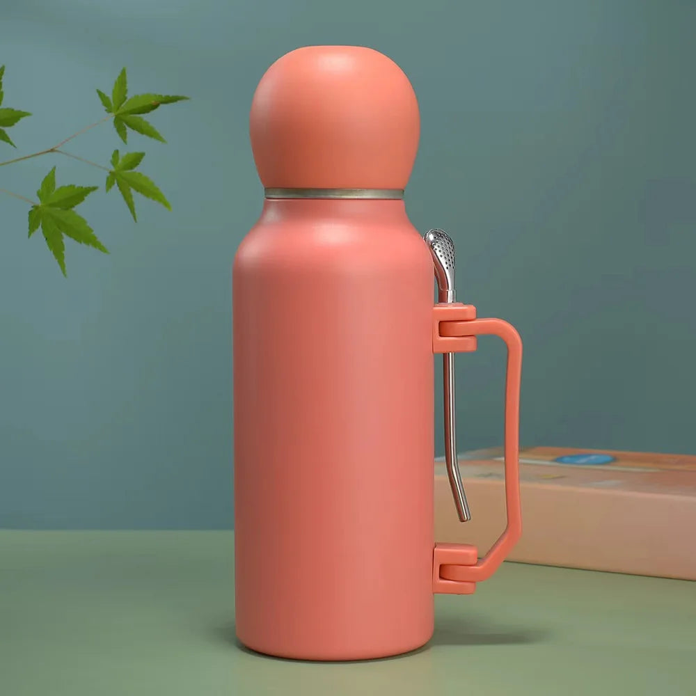 1.2L Large Capacity Stainless Steel Thermos Portable Vacuum Flask