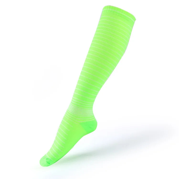 Compression Socks Woman Men Basketball Hockey Yoga Non Slip Over The Knee Sport Football Cycling Knee High