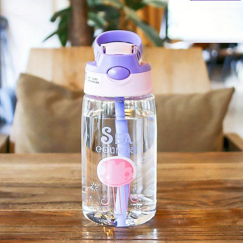 480ML Kids Water Sippy Cup