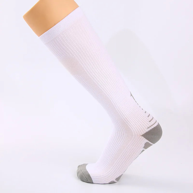 Compression Socks Woman Men Basketball Hockey Yoga Non Slip Over The Knee Sport Football Cycling Knee High