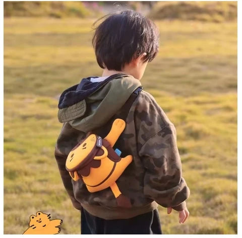Kindergarten cartoon backpack children