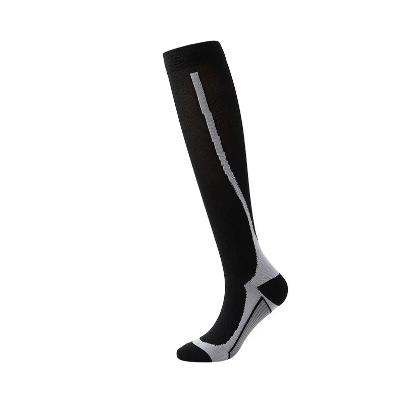 Compression Socks Woman Men Basketball Hockey Yoga Non Slip Over The Knee Sport Football Cycling Knee High