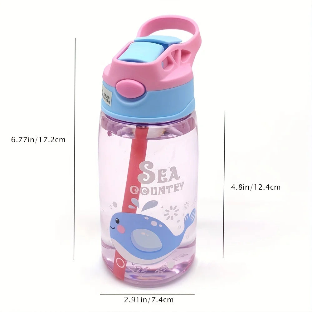 480ML Kids Water Sippy Cup