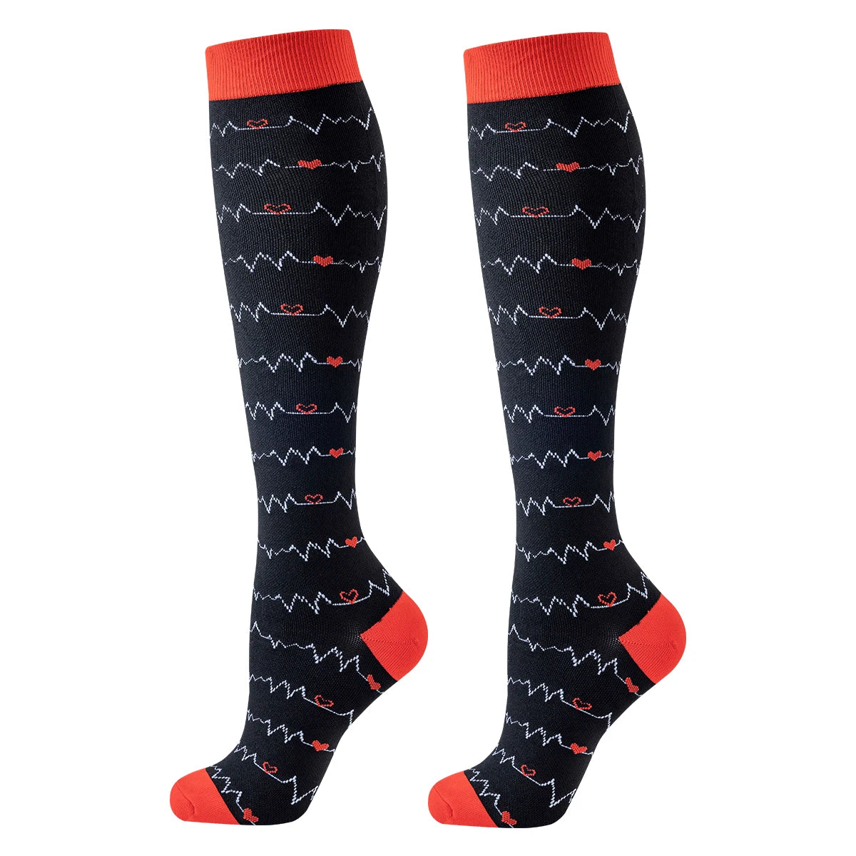 Compression Socks for Men Women 4 Pairs Running Sport Nurse Compression stocking Nurses Sport Ladies Lady Womens Running