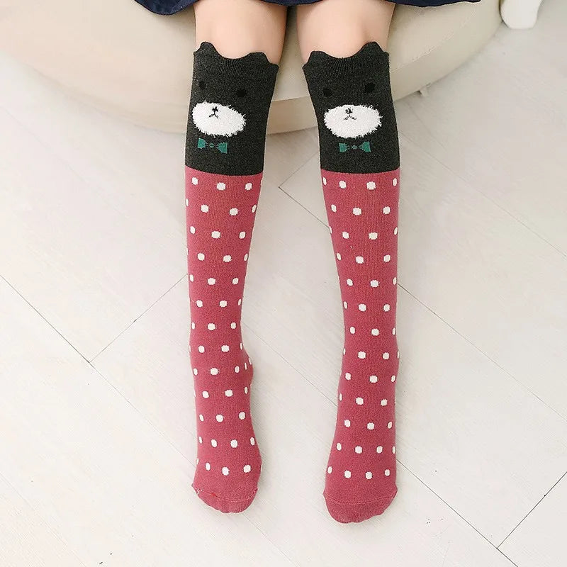 High Knee Sock for 3-12yr Old