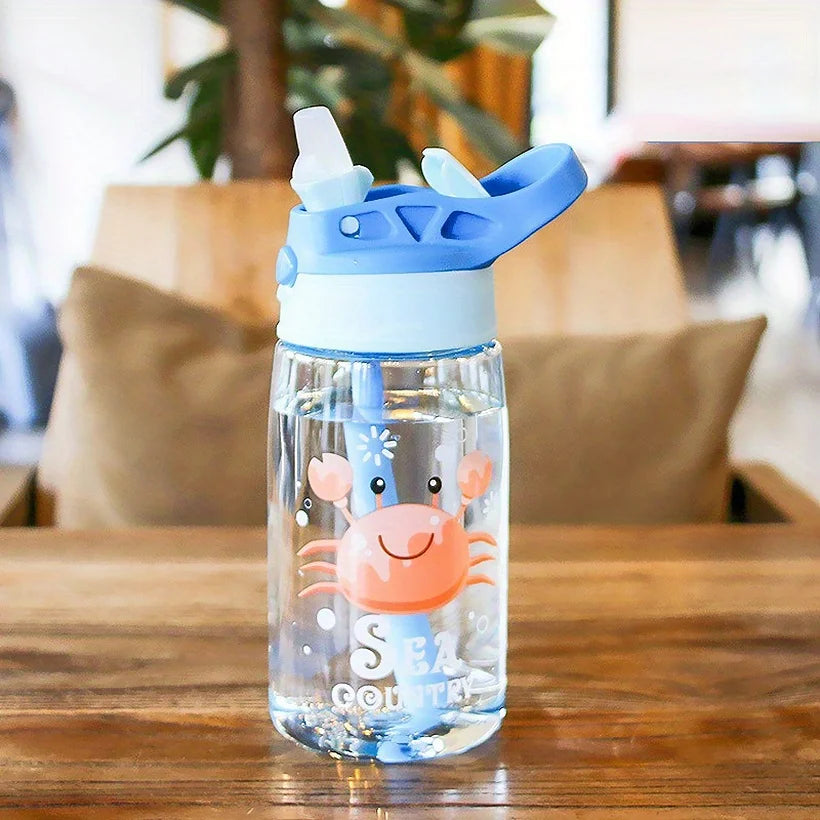 480ML Kids Water Sippy Cup