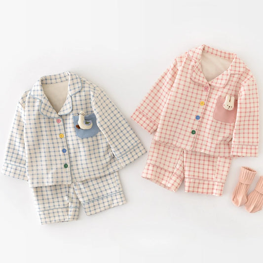 2025 Autumn Baby Sleepwear Set 0-3T