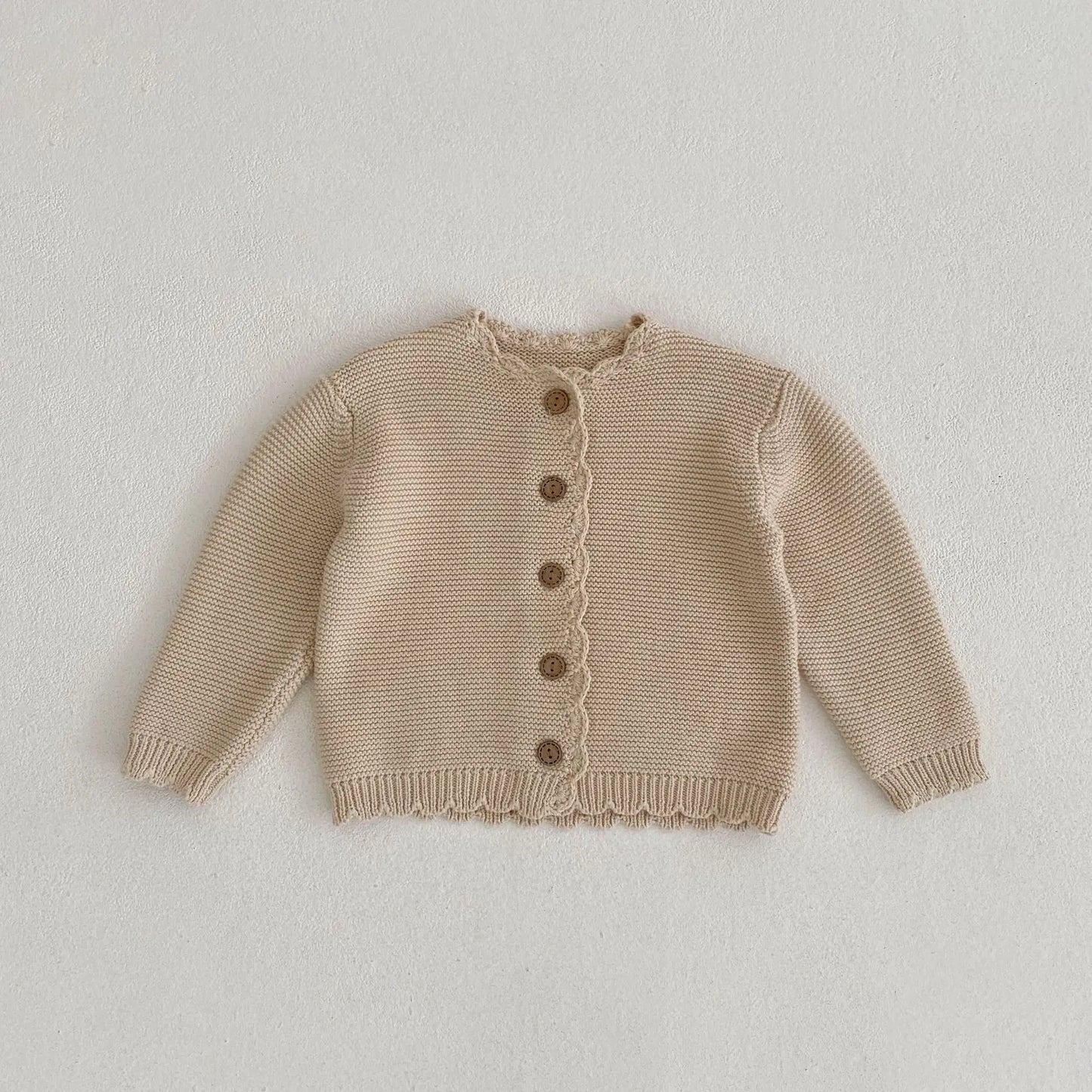 Baby & Toddler Long Sleeve Sweater Coat Boys Girls O-neck Cardigan Jacket