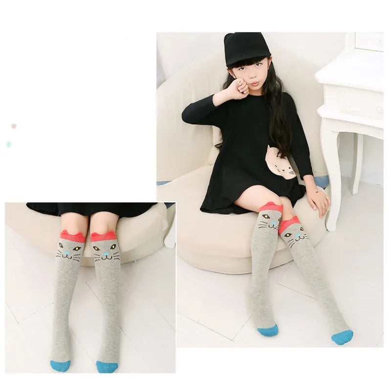 High Knee Sock for 3-12yr Old