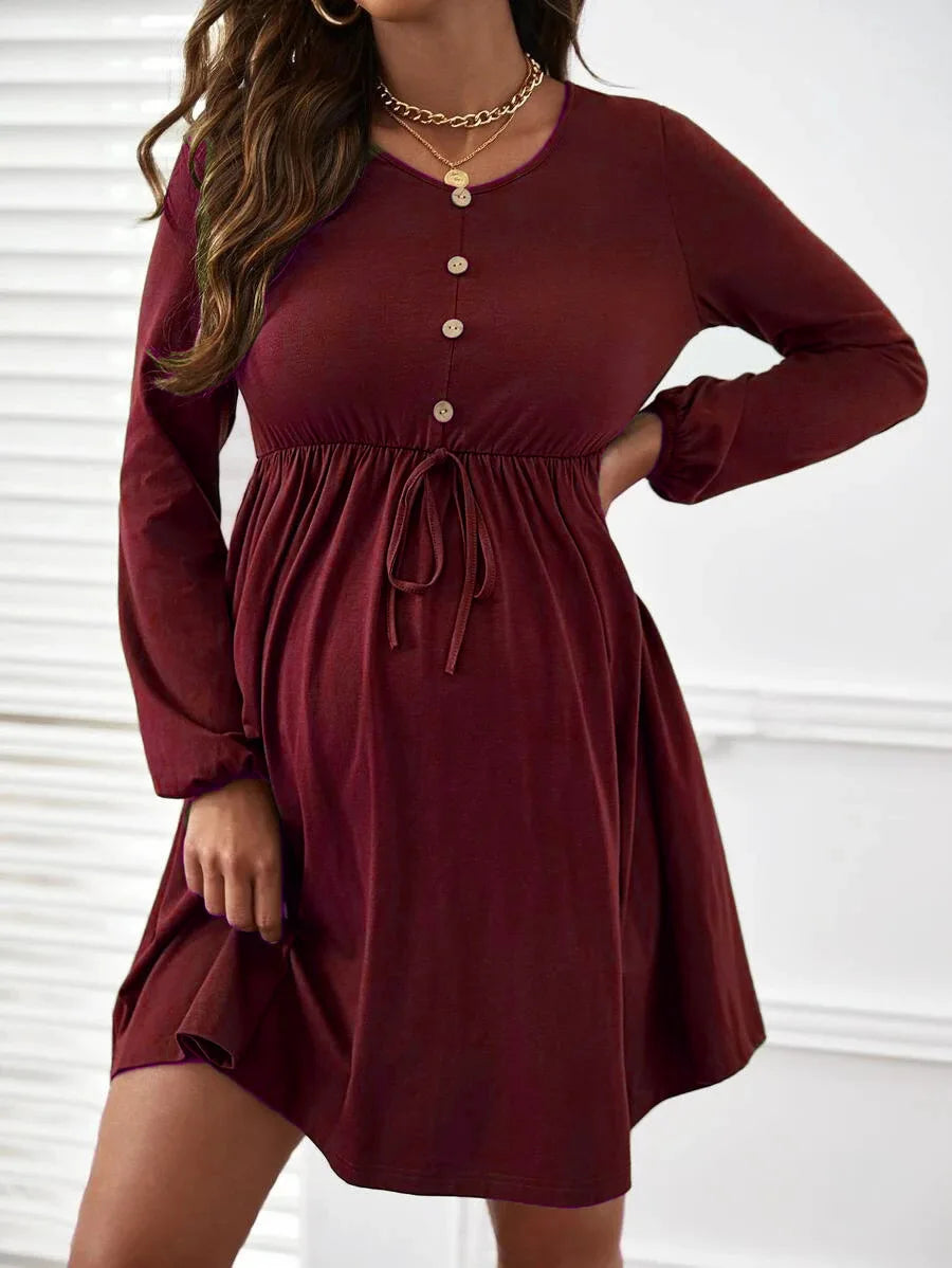 Maternity Dress Soft & comfortable dress for pregnant moms and mothers to be, very cute and comfy for your beautiful baby bump