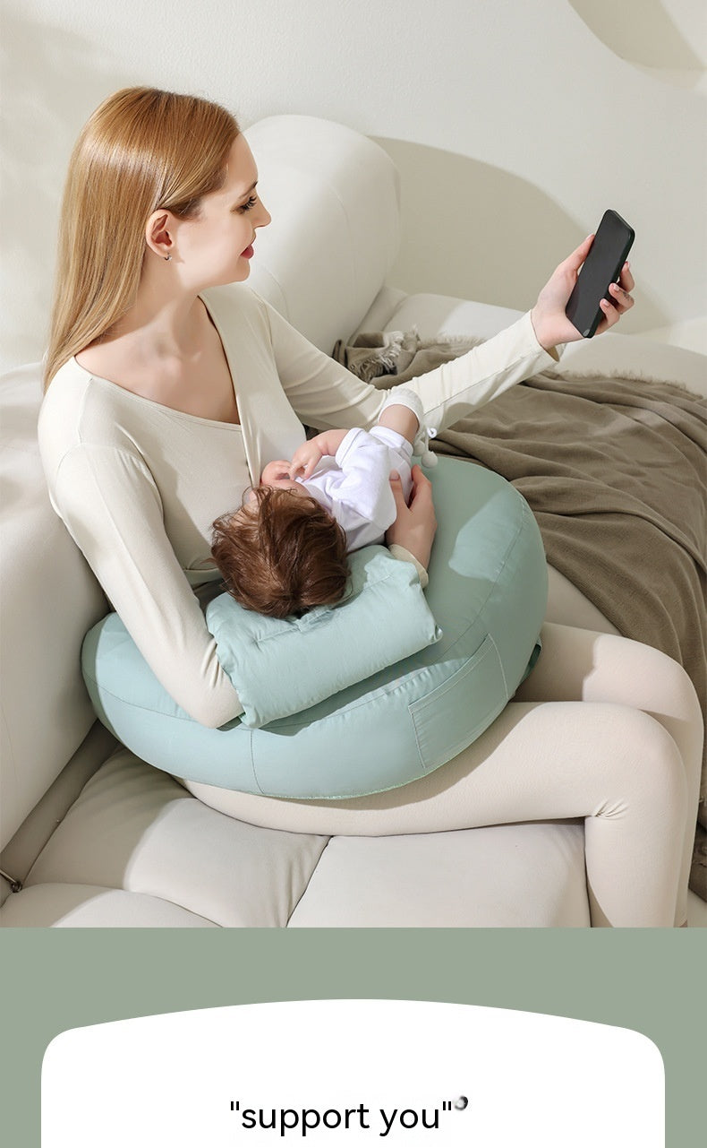 Nursing Pillow - Comfort & Support for Mom and Baby – Feeding Made Easy!