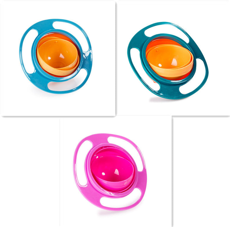 Rotate Universal Spill-proof Bowl Dishes