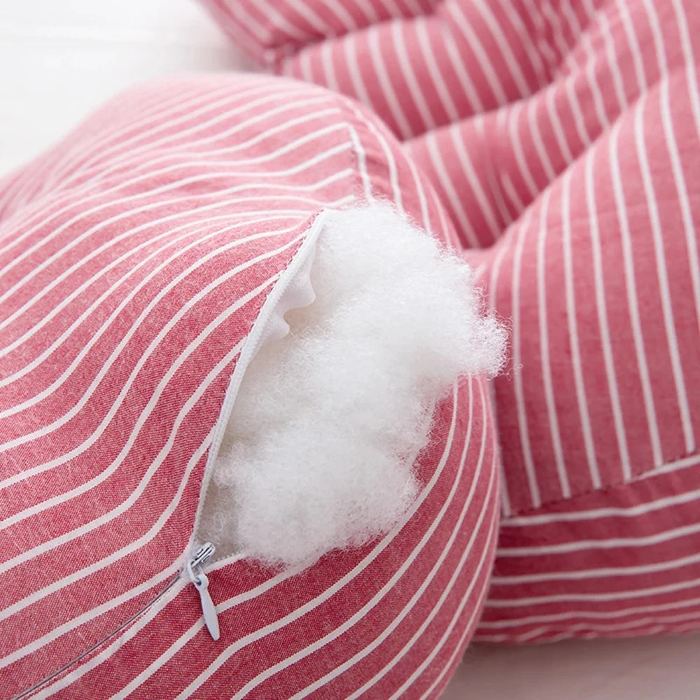 Pregnancy U Shape Pregnant Women Sleeping Support Pillow Bamboo Fiber Cotton Side Sleepers Pregnancy Body Pillows For Mater