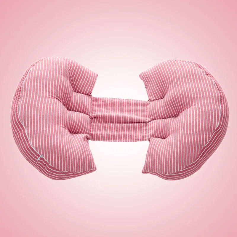 Pregnancy U Shape Pregnant Women Sleeping Support Pillow Bamboo Fiber Cotton Side Sleepers Pregnancy Body Pillows For Mater