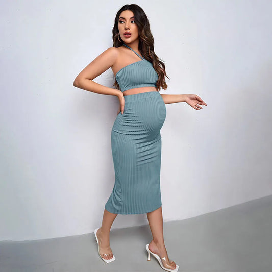 Comfy & Supportive Pregnancy Two Piece Set