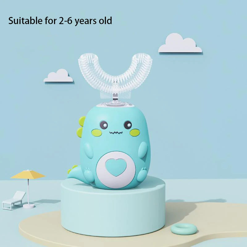 Kids silicone Toothbrush Automatic Rechargeable Sonic