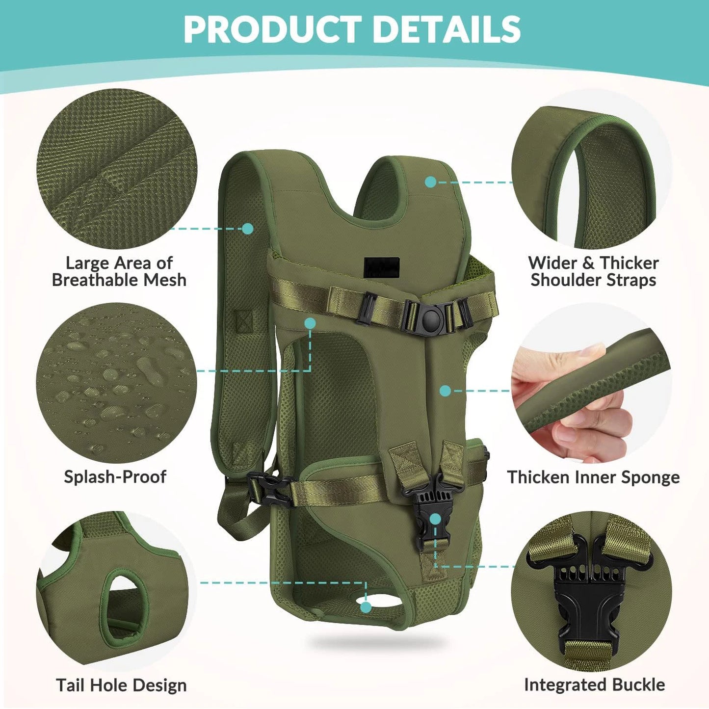 Pet Front Carrier Backpack