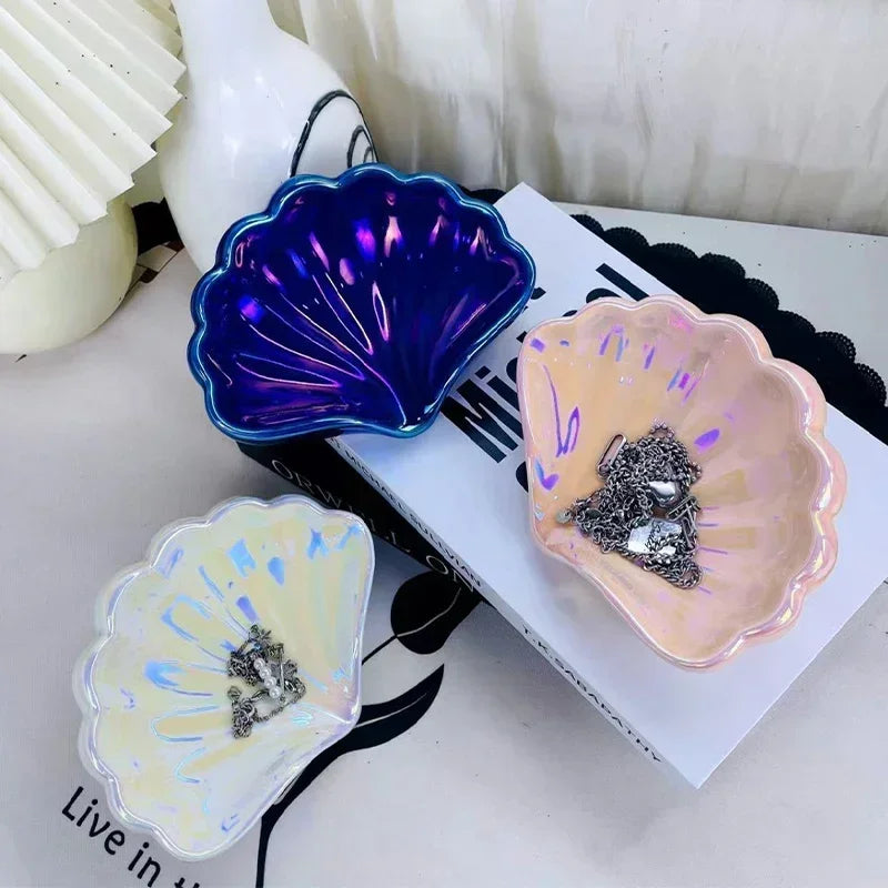 Creative Shell Ceramic Soap Dish