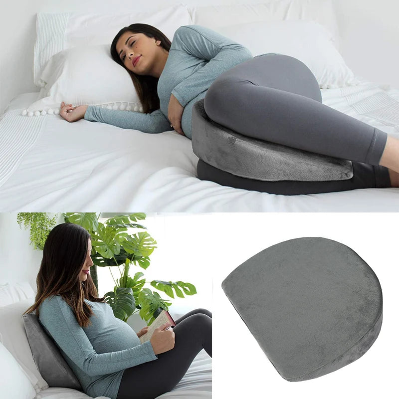Pregnancy Pillows for Sleeping Wedge Pillow Belly Wedge Memory Foam New Mom