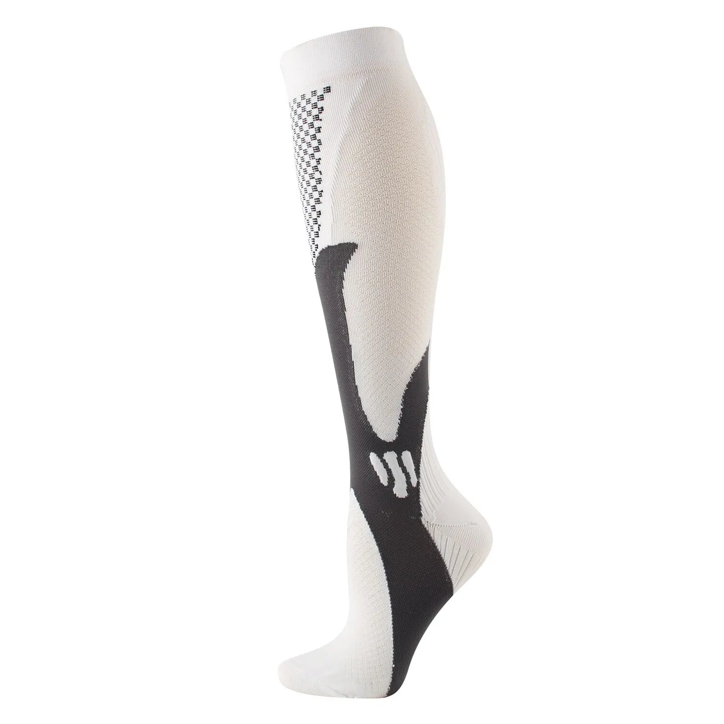 Compression Socks for Men and Women Medical Althetic Sports Nurses Socks Is Best for Running Flight Travel Cycling