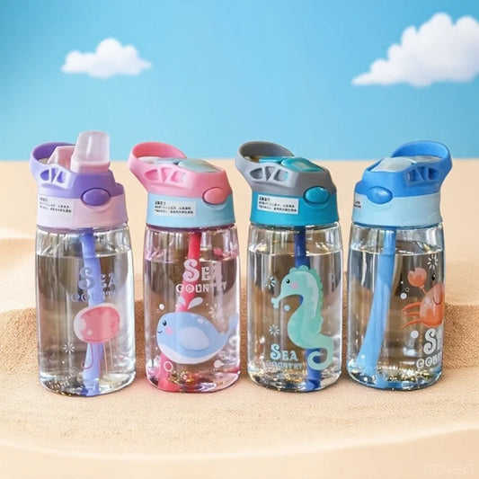 480ML Kids Water Sippy Cup