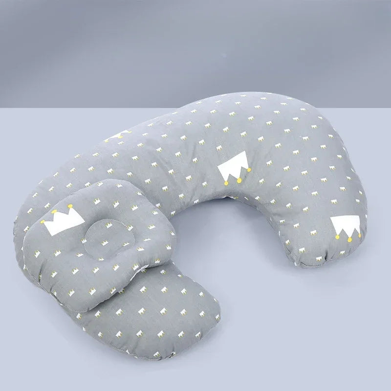 Multifunctional Nursing Pillow for Newborns & Moms – Ergonomic Breastfeeding Support with Waist Pain Relief