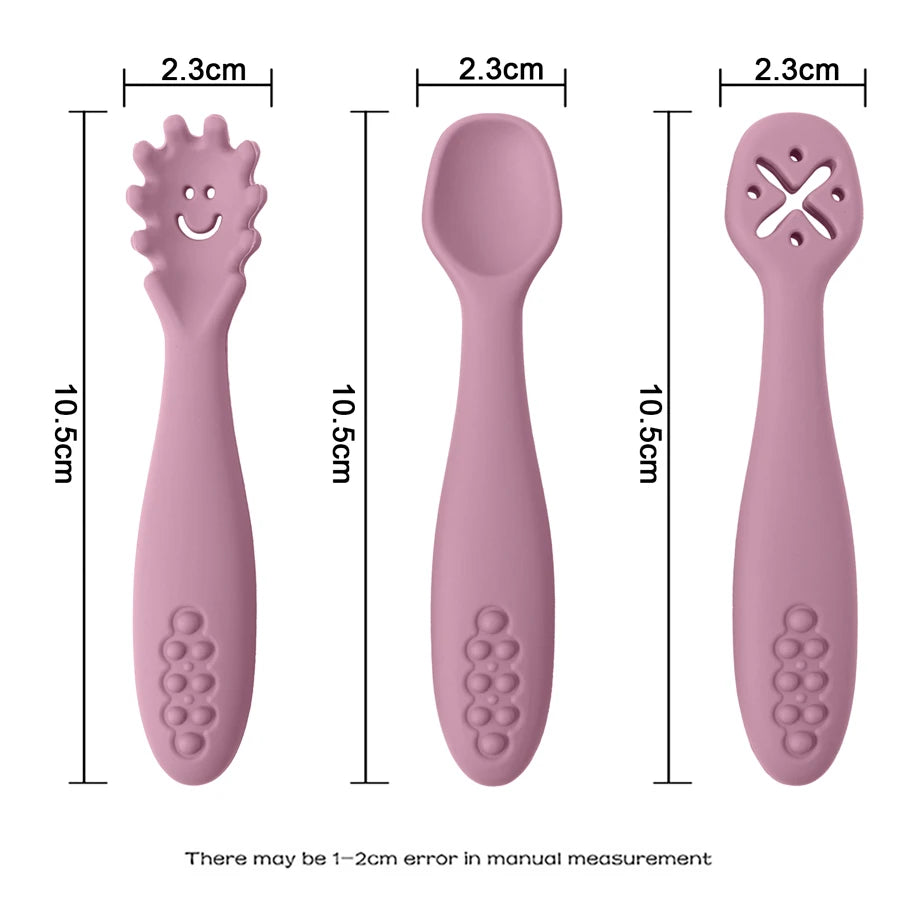 Baby weaning spoon