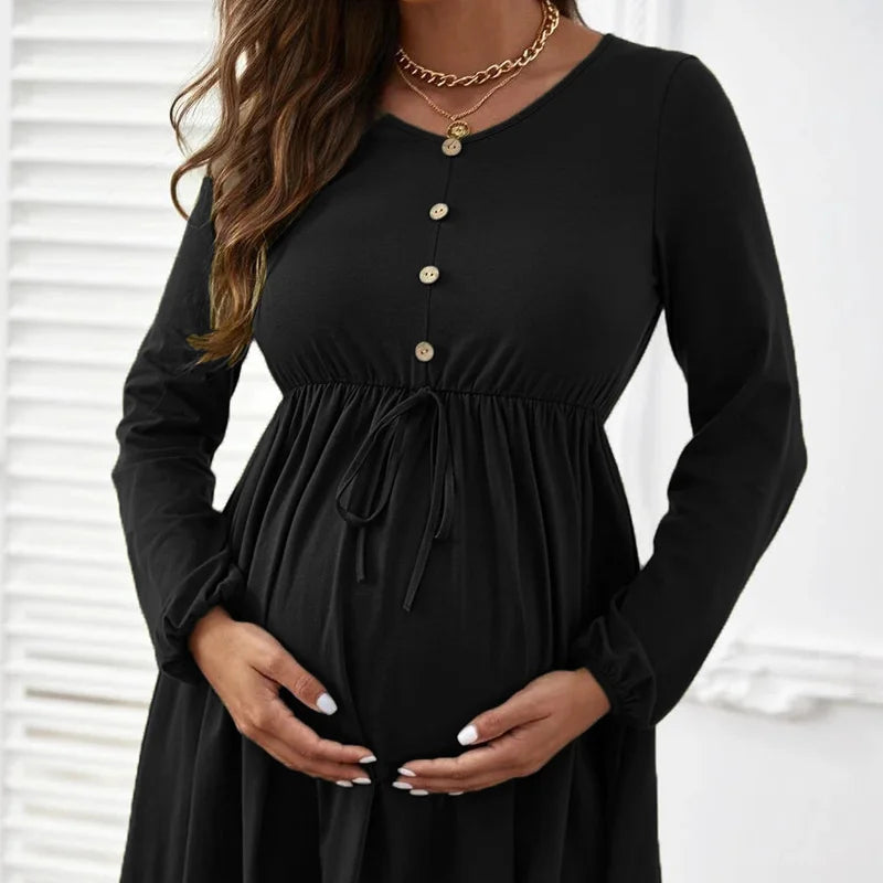 Maternity Dress  Soft & comfortable dress for pregnant moms and mothers to be, very cute and comfy for your beautiful baby bump