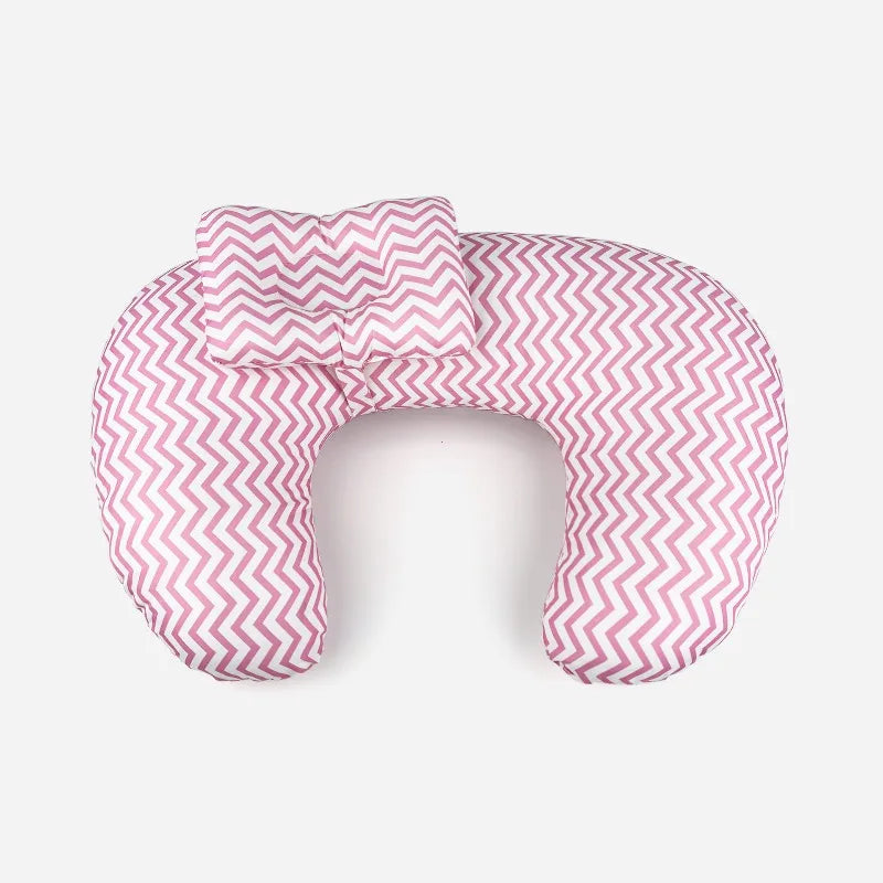 Nursing Pillow U Shaped Multifunctional with Removable, Machine Washable Cover - Waist & Neck Support for Breastfeeding