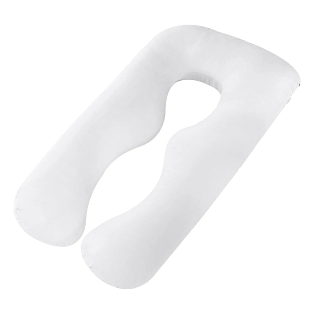 Maternity Pillow Case Pure Cotton Cover Multifunction U-shape for Pregnant Women